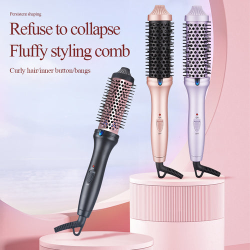 ✨2-in-1 Portable Hair Curler & Straightener｜Automatic Hair Styling Iron for Curls, Straight Hair & Bangs, Gentle on Hair