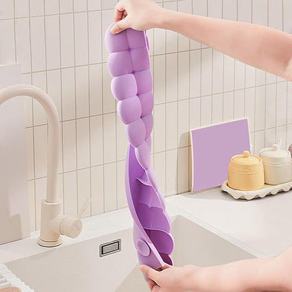 🔥 🔥 Collapsible Kitchen Splash Guard – Silicone Cloud-Shaped Splash Guard