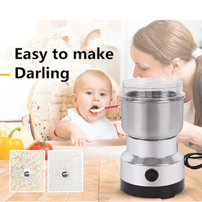 🥜Upgraded 8-blade tip 🏅 High-speed stainless steel grain grinder