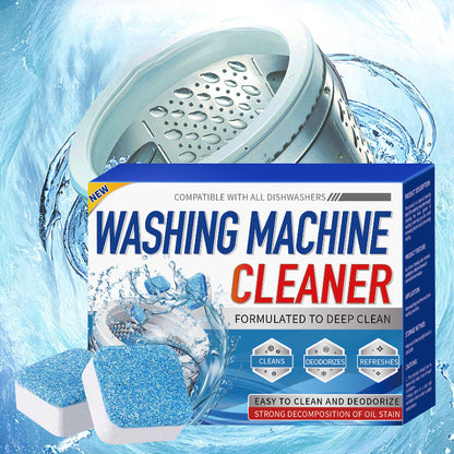 🔥Washing Machine Tub Cleaning Effervescent Tablets — Stain removal, descaling, and deodorizing for fully automatic washing machines.