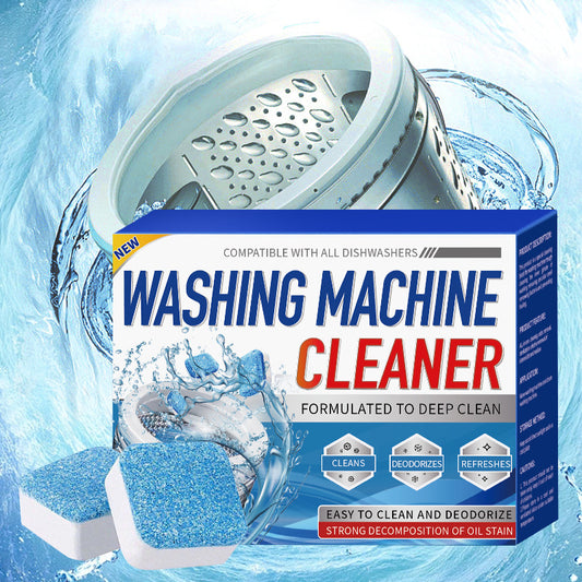🔥Washing Machine Tub Cleaning Effervescent Tablets — Stain removal, descaling, and deodorizing for fully automatic washing machines.