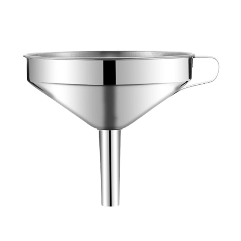 🍳Stainless Steel Funnel Set｜With Filter Strainer