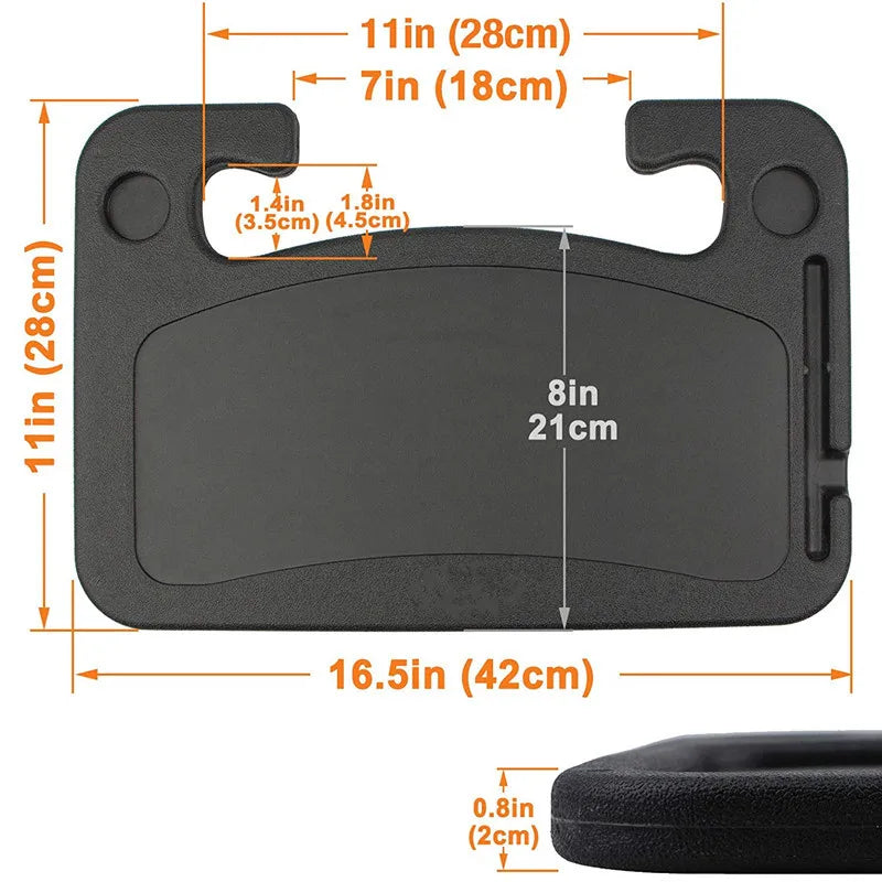 🔥Hot Sale🔥Multifunctional Steering Wheel Dining Table Car Steering Wheel Tray