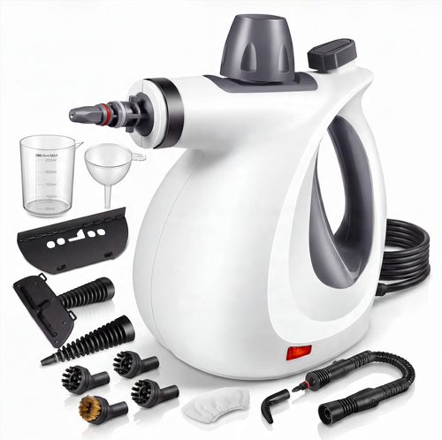 ⚡All-purpose steam cleaner—powerful performance—finish your housework in 10 minutes—restore the shine to your furniture and appliances in 5 minutes.