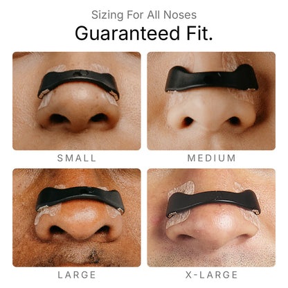 50% OFF🔥Magnetic Nasal Dilator - Anti Snoring Kit 4 Sizes+60 curved nose strips