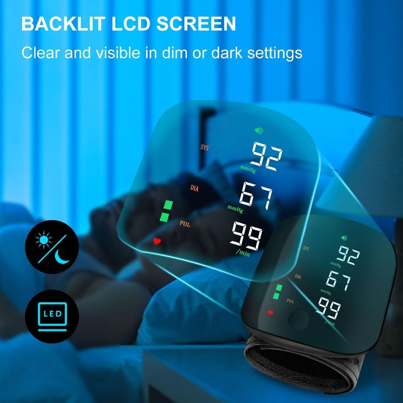 Hot sale🔥50%OFF! USB-C Rechargeable Wrist Blood Pressure Monitor