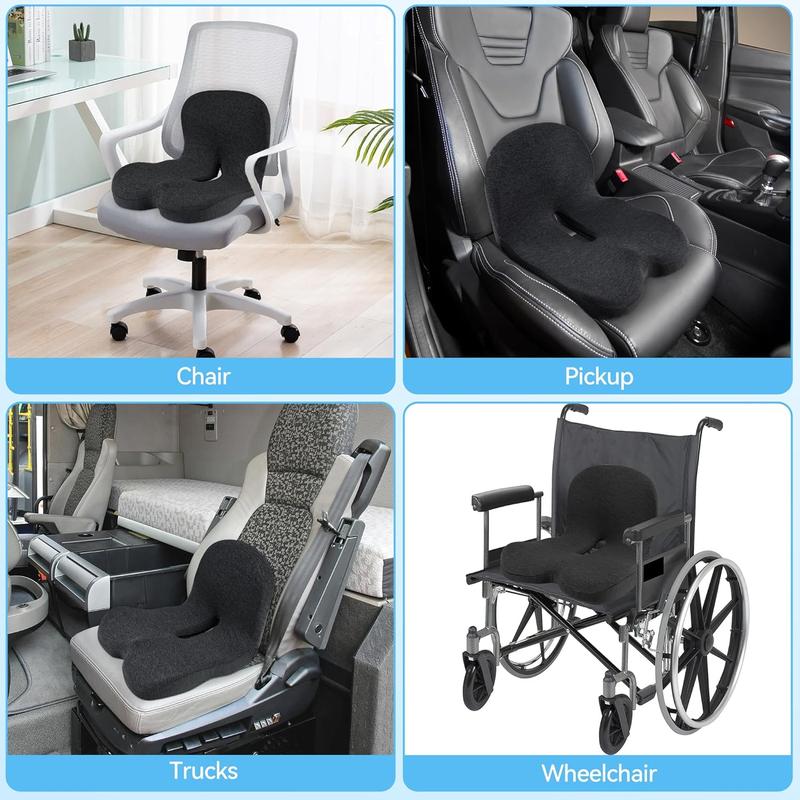 🔥2026 New 🛡️ Non-slip memory foam car and office seat cushions