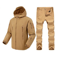 Khaki suit set