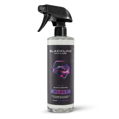 🔥 Buy two get three free🧴 BLACKLINE Reset Series Gentle APC Formula Interior Cleaner | Soft Scent Booster ✨ 6 Signature Scents (JDM Squash, Teakwood Aroma) | Surface-Safe Streak-Free Auto Detailing Cleaner for Leather, Suede & Luxury Furniture