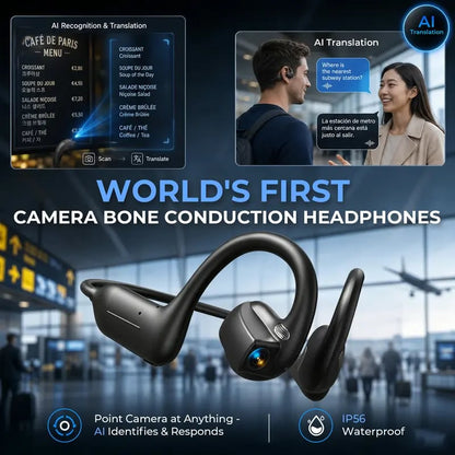 📢Free Shipping🎧 E12 Smart Bone Conduction Headphones