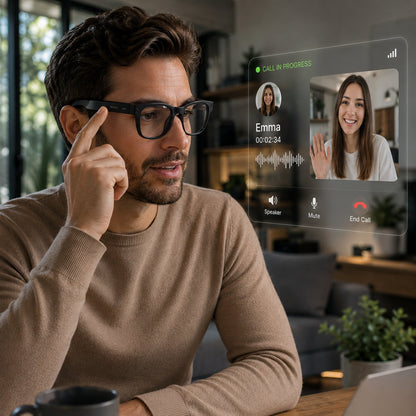 👓 50% off AI Smart Glasses | 4K POV Camera 🎥 | Live Multi-Language Translation 🌐 | AR Real-Time Navigation 🧭 Hands-Free Wearable Smart Glasses