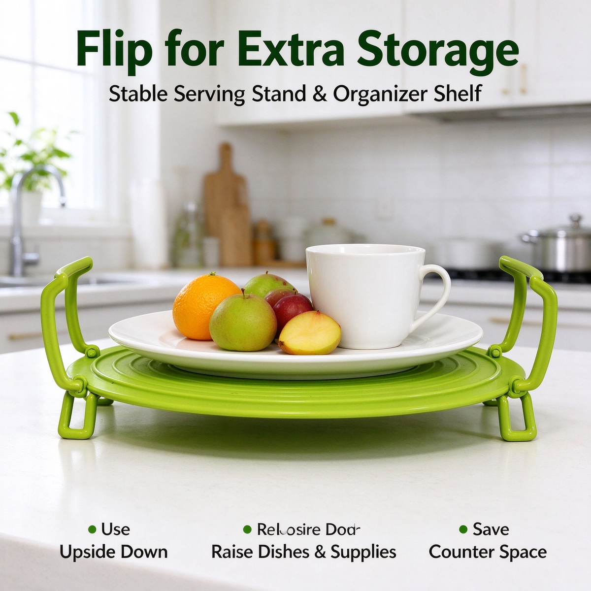 ⏰ Limited-Time Offer: Buy One, Get One Free – 4-in-1 Multifunctional Microwave Tray (Splash Guard, Carrying Tray, and Stacking Rack) 🍲