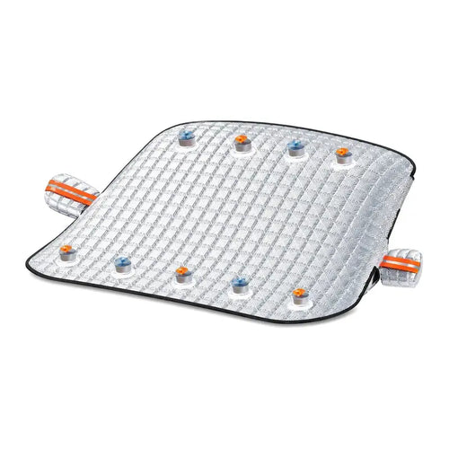 ❄️ Thick Quilted Windshield Snow Cover | All Season Waterproof Sun Ice Shield, Mirror Sleeves & Windproof Suction Cups, No More Morning Ice Scraping