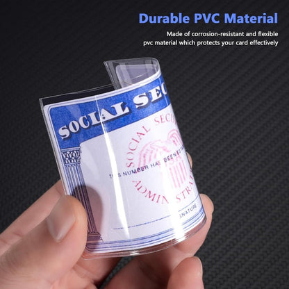 ✨Protect all your important and favorite cards; they are scratch-resistant, wear-resistant, sun-proof, and waterproof, so you don't have to worry about damage.