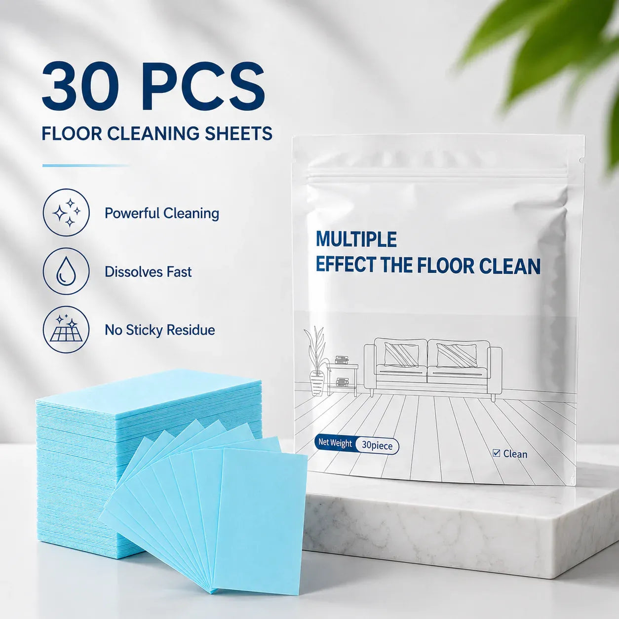 Newest 2026 Home Cleaning Tablets|Floor Cleaning Tablets Multi-Surface Antibacterial Cleaner
