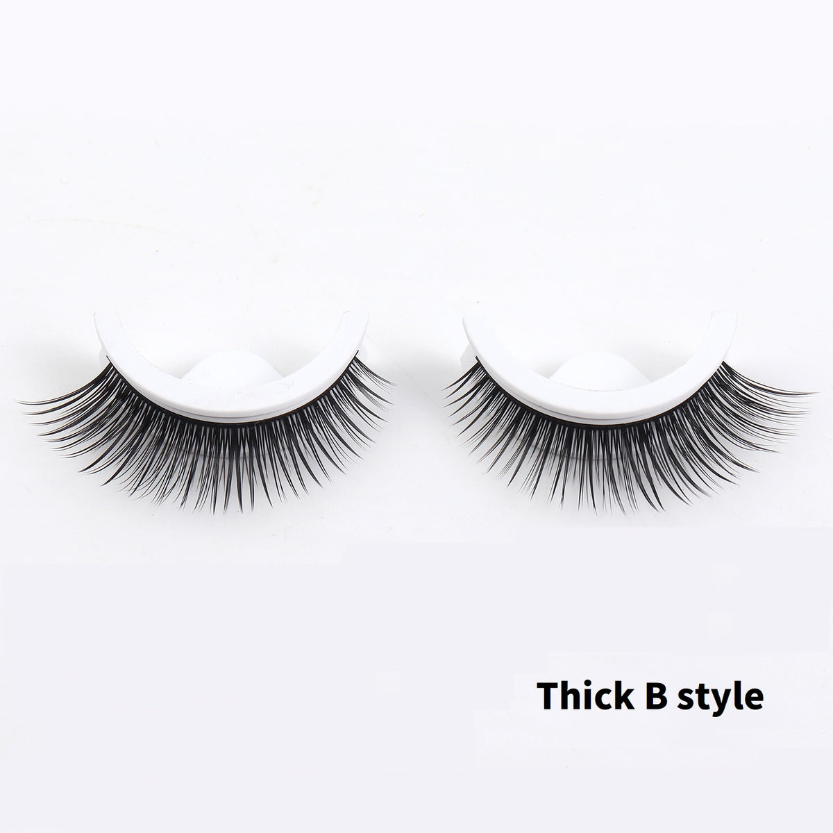 🌺Glue-Free Self-Adhesive Lashes – 3-Second, Natural & Reusable