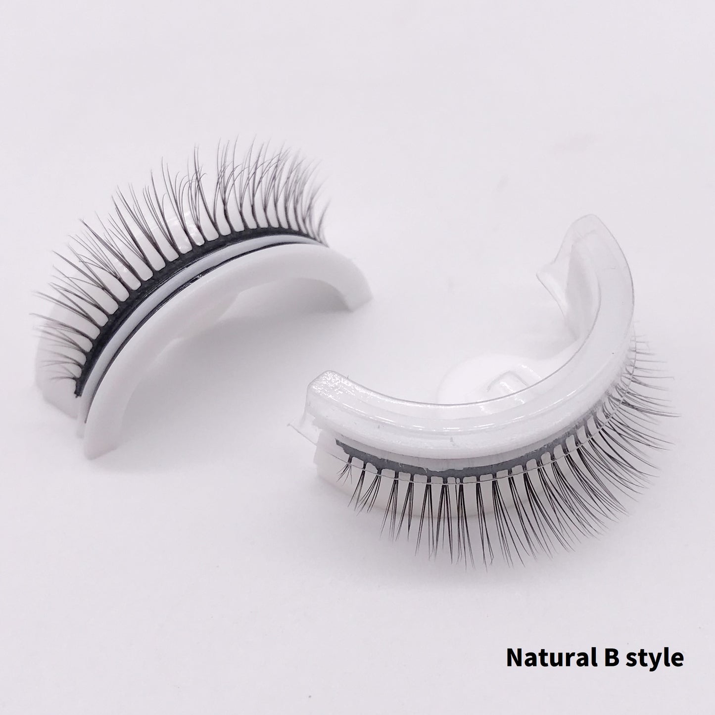 🌺Glue-Free Self-Adhesive Lashes – 3-Second, Natural & Reusable