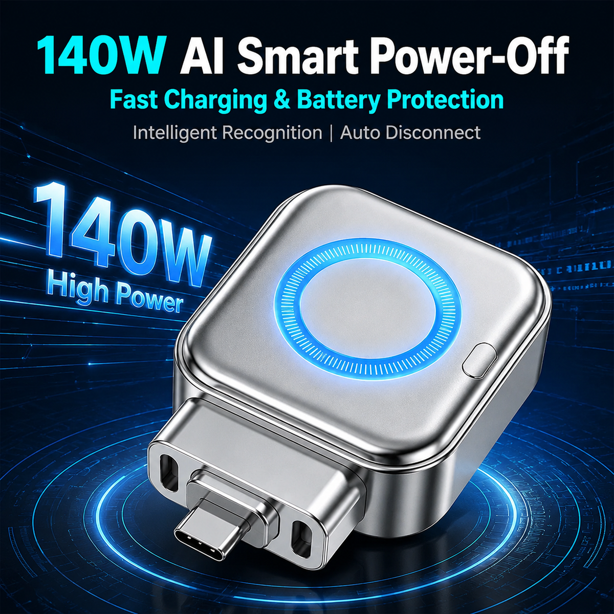 🔥Buy one get one free⚡ Smart automatic power-off charger