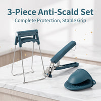 Bowl Clip+Plate Gripper+Silicone Mini Mitt(2PCS)
