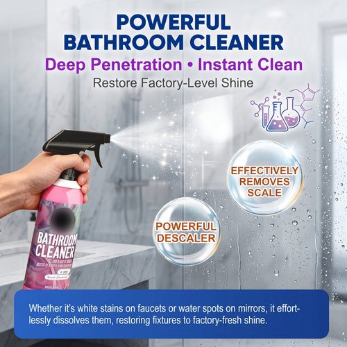 💗LAST DAY SALE 50% OFF💕Multi-Surface Bathroom Cleaner for Mold & Limescale🛁