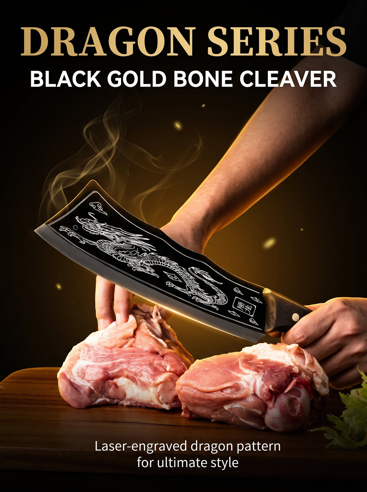 Dragon Knife For Meat & Vegetable Cutting (CK3)