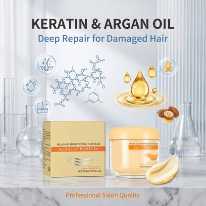 📢Last day！50% off Nourishing & Smoothing Hair Mask repairs dry, frizzy hair for a silky-smooth finish