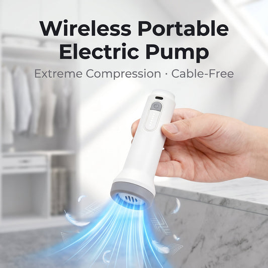 🚨 🚨 Final Day: 50% OFF Sale!💥Dedicated Wireless Vacuum Pump for Compression Bags