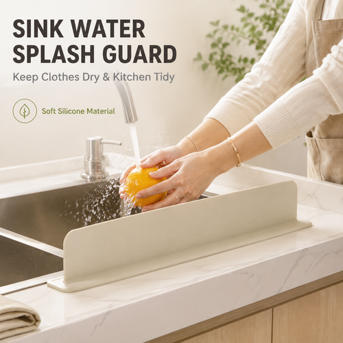 🥳2026 HOT SALE🥳💞50% OFF!💥Silicone Sink Water Splash Guard for Kitchen