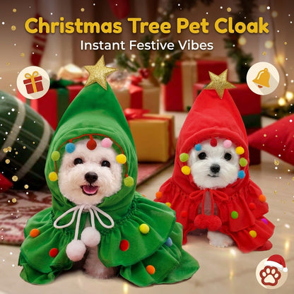 🐾 Autumn Winter Christmas Pet Clothes for Cats & Dogs, Warm Festive Puppy Kitten Outfit, Cute Holiday Costume, Soft Cozy Pet Sweater for Small Medium Pets