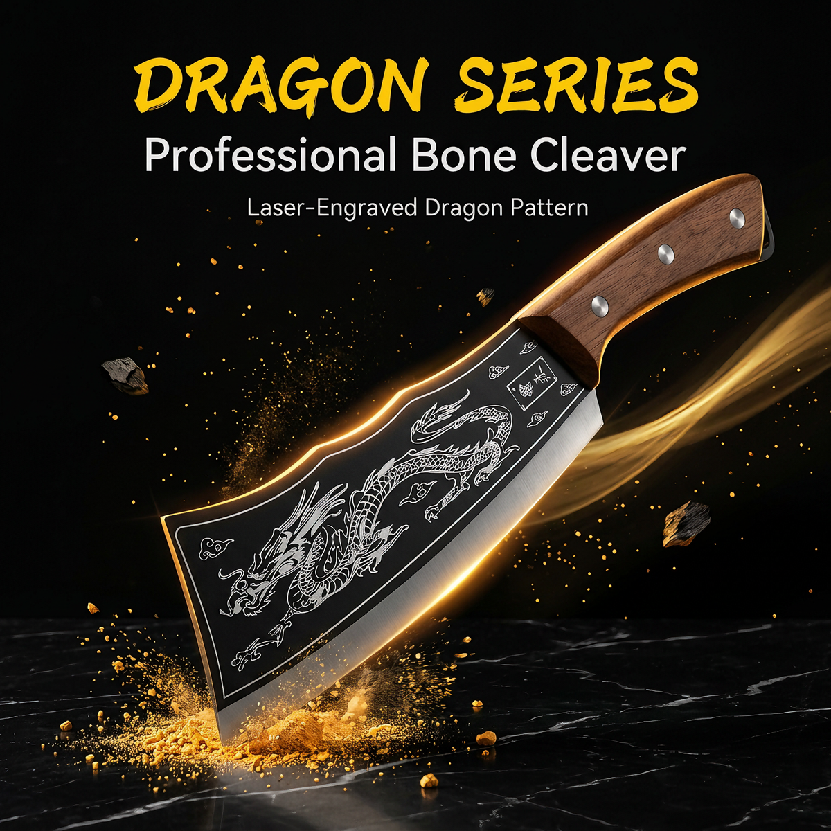 Dragon Knife For Meat & Vegetable Cutting (CK3)