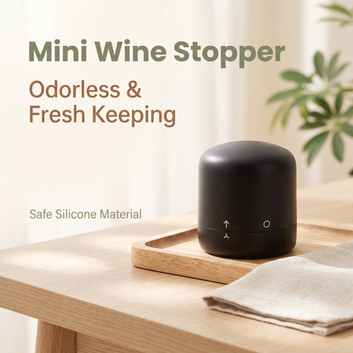 ⚡50% OFF Limited Time | Silicone Wine Bottle Stopper – Twist Lock Leak-proof Fresh-Keeping Mini Wine Stopper