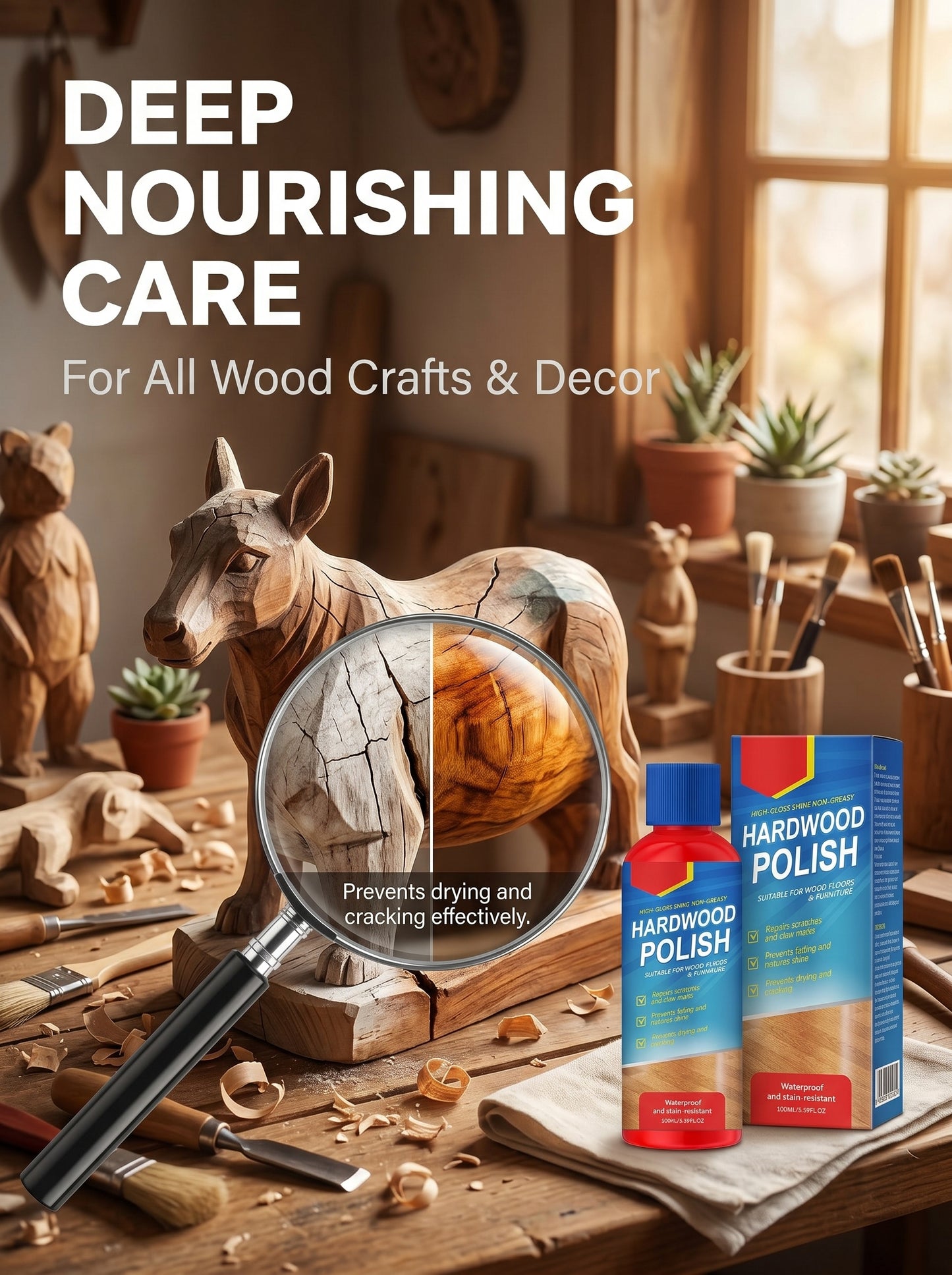 Limited-Time Offer | Wood Floor Doctor – Wood Floor Care Solution: Repairs, adds shine, and extends the lifespan of your wood floors.