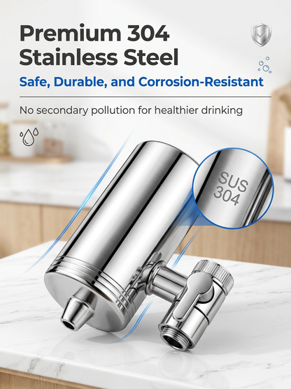 ⚡2026 Best-Seller: Half-Price Offer 🔥 Universal 720° Rotating Faucet Filter & Sprayer Set