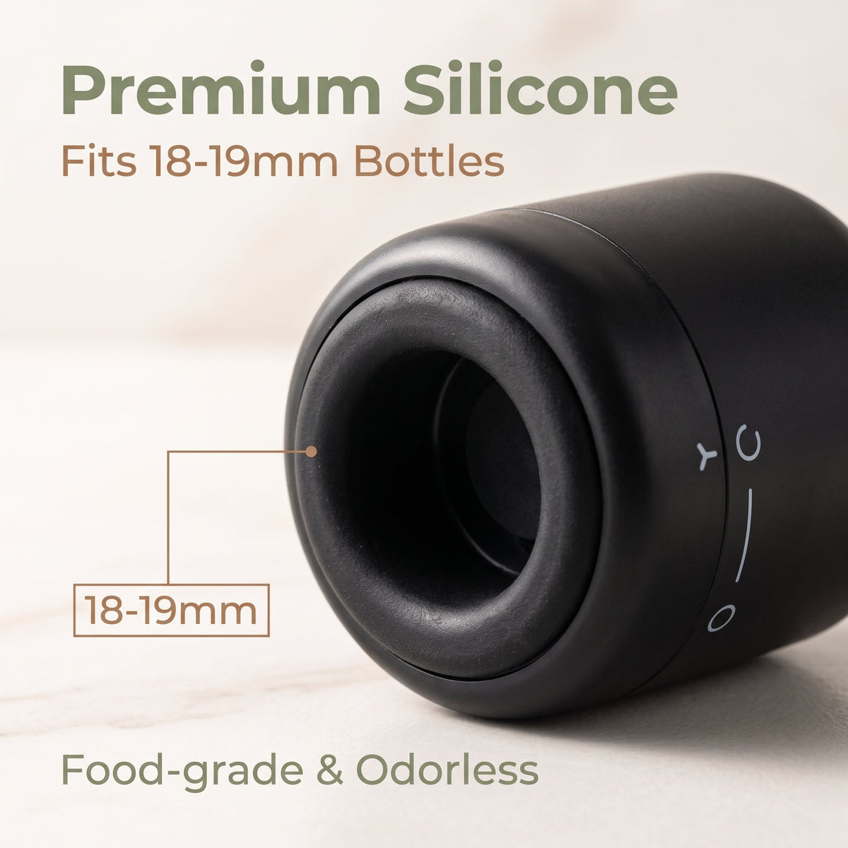 ⚡50% OFF Limited Time | Silicone Wine Bottle Stopper – Twist Lock Leak-proof Fresh-Keeping Mini Wine Stopper