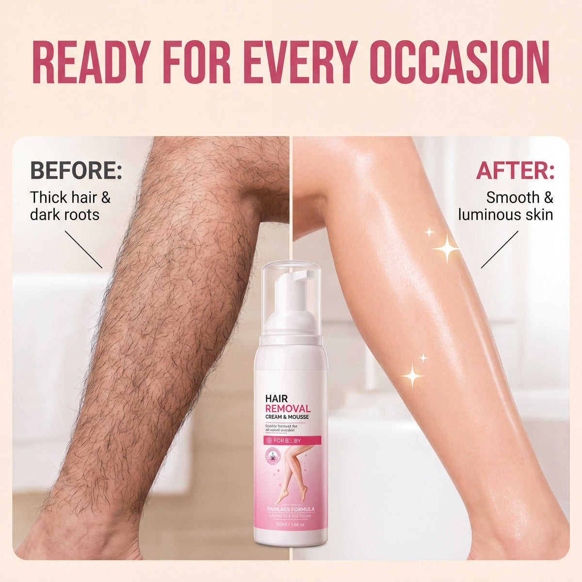 🧴Buy 1 Get 1 Free✨Silky Smooth Hair Removal Mousse