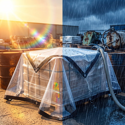 🔥 Limited-Time 50% Off 🔥 Heavy-Duty Transparent Waterproof & Heat-Insulating Tarpaulin