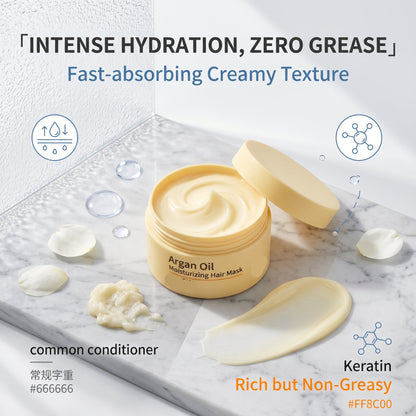 📢Last day！50% off Nourishing & Smoothing Hair Mask repairs dry, frizzy hair for a silky-smooth finish