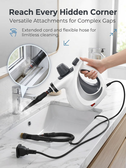 ✨Get estra 50% Off✨Handheld Steam Cleaner for Home Car And Office Powerful