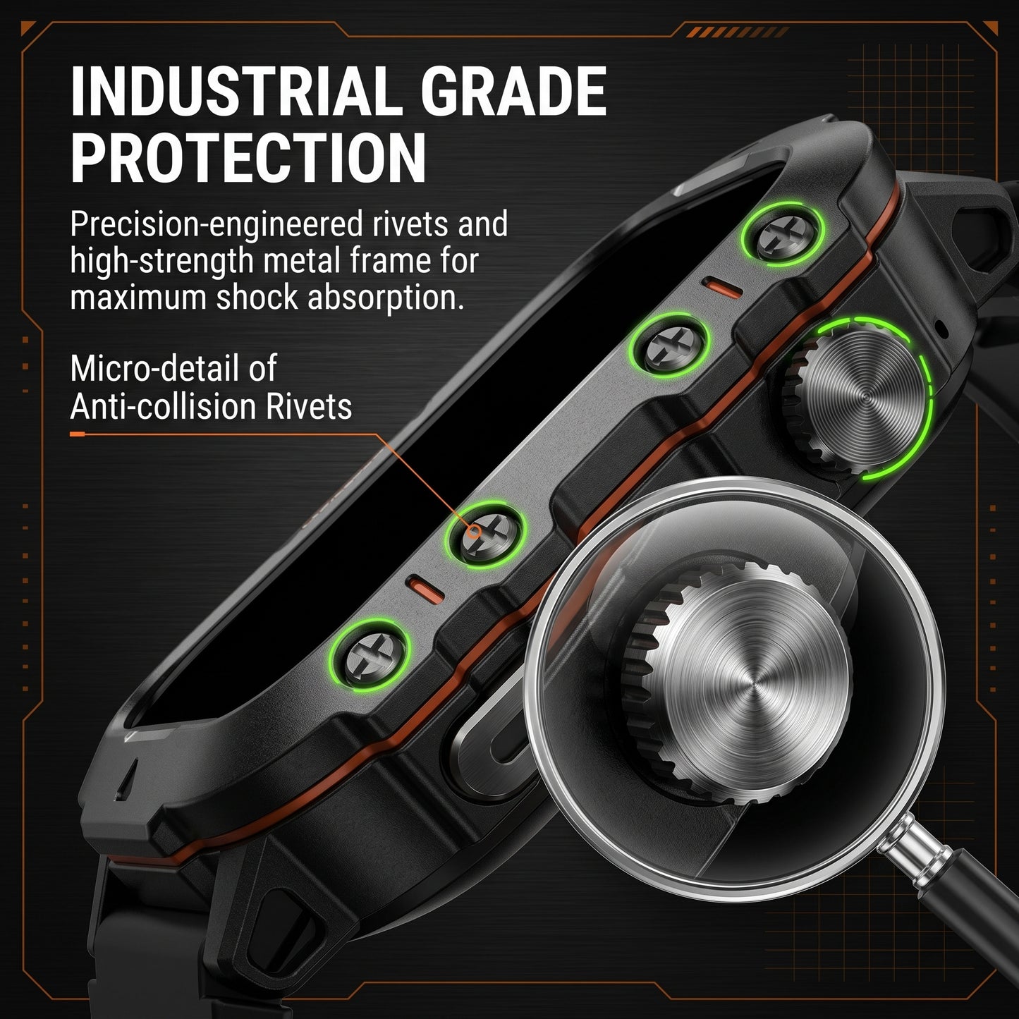 Smart outdoor watch, durable, ultra-long standby time, 50% off
