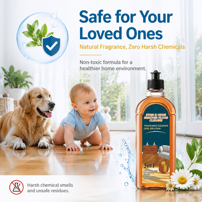 Stain & Odor Remover Floor Cleaner🧼Floor Brightening and Stain Repellent Cleaner 50x Concentration