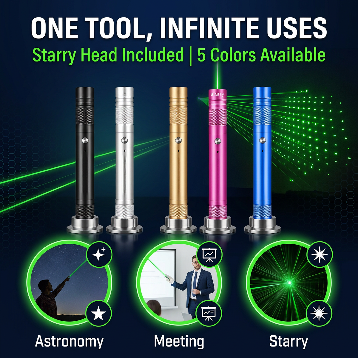 🔈🔈 50% OFF🔥USB Rechargeable High Power Laser Flashlight