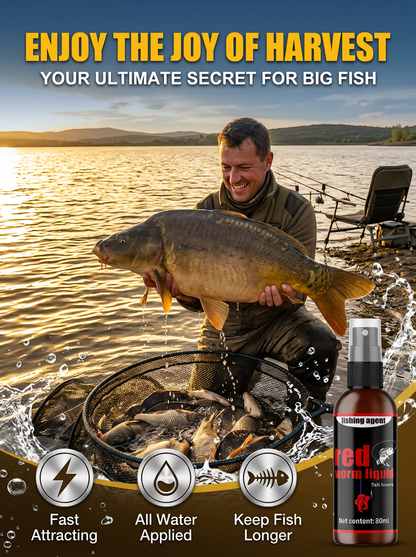 🎁 Buy 1 Get 1 Free 🐟Red Worm Liquid Fish Attractant Spray