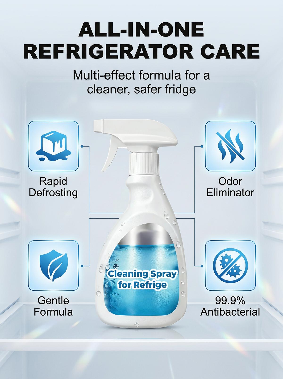 🎄Christmas Sale - Large Size Refrigerator De-Icer