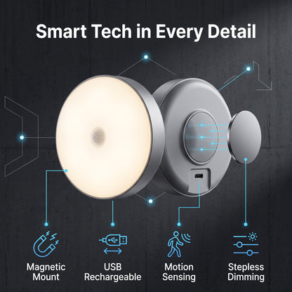 🔥🎁Buy 1 Get 1 Free💥⏳Energy-Efficient LED Motion Sensor Light