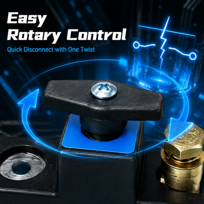 💥Last 200 pieces, limited time 50% off💯Smart Car Battery Disconnect Switch