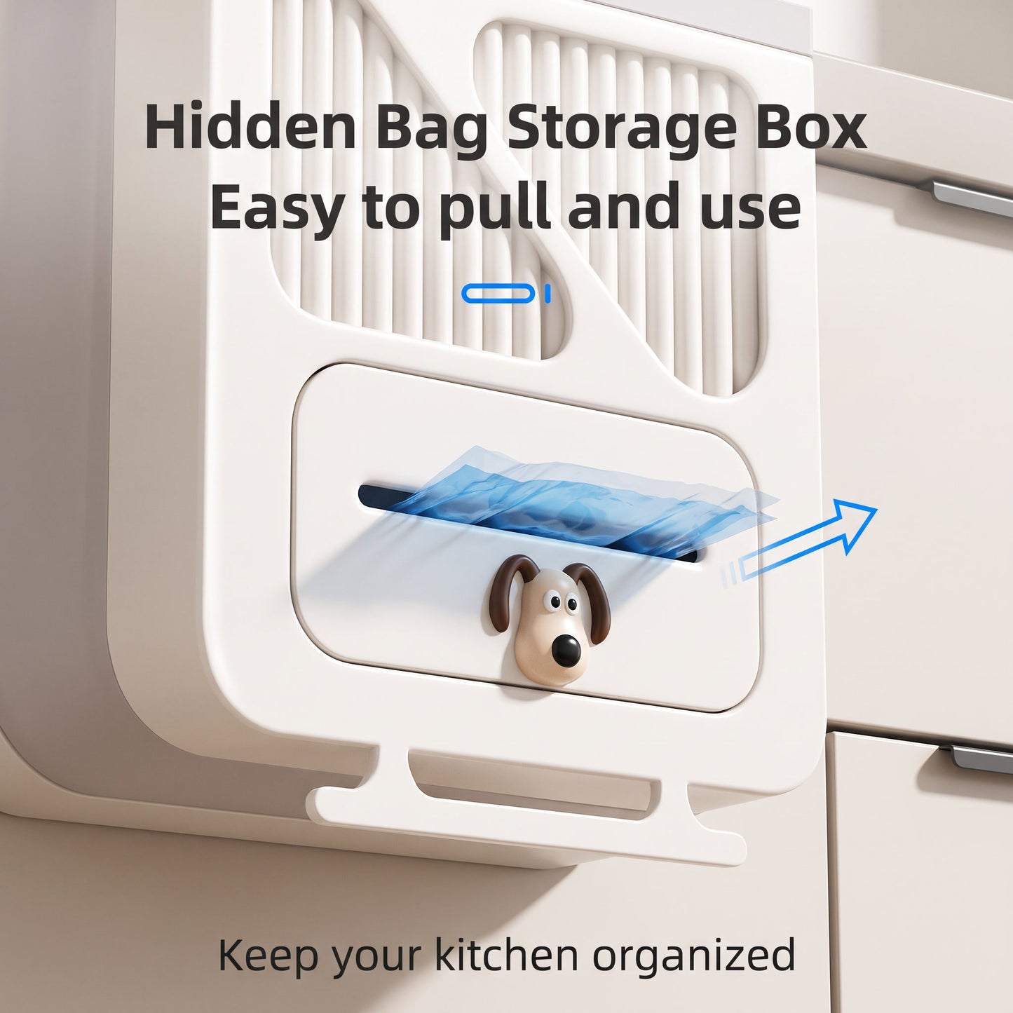 🎉  Over 19,400 Sold!🍃 Foldable Hanging Kitchen Waste Trash Can ✨