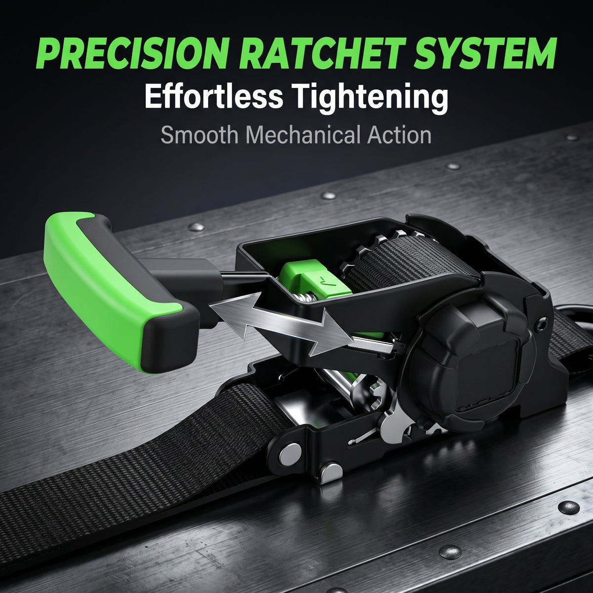 🎁Free shipping, 50% off💥Heavy-duty telescopic ratchet straps