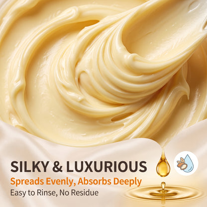 📢Last day！50% off Nourishing & Smoothing Hair Mask repairs dry, frizzy hair for a silky-smooth finish
