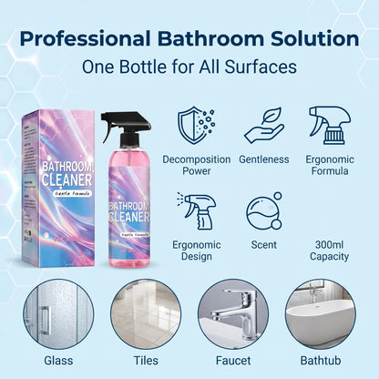 💗LAST DAY SALE 50% OFF💕Multi-Surface Bathroom Cleaner for Mold & Limescale🛁