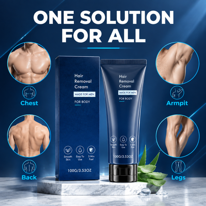 💥Buy 1 Get 1 Free ✅2026 New Body Hair Removal Cream 100g (Special Spatula Included)